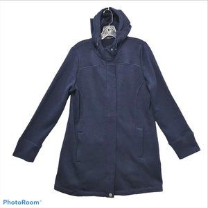 ACTIVE BY TCHIBO Full Zip Hoodie Jacket Navy Blue Womens Size M